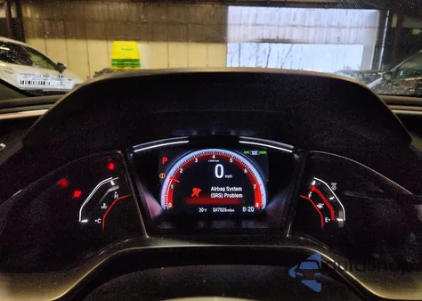 2020 Honda Civic Sport из США, поврежденный, VIN 2HGFC2F86LH589552